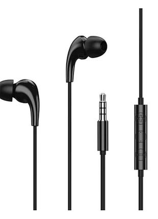 Навушники remax music call wired rw-108 black