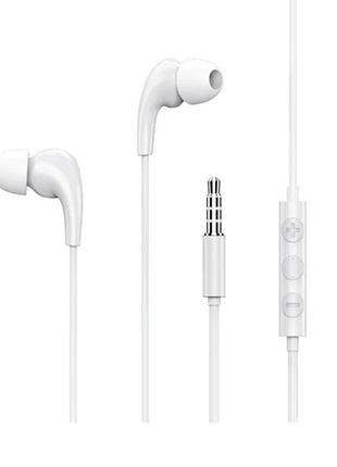 Навушники remax music call wired rw-108 white