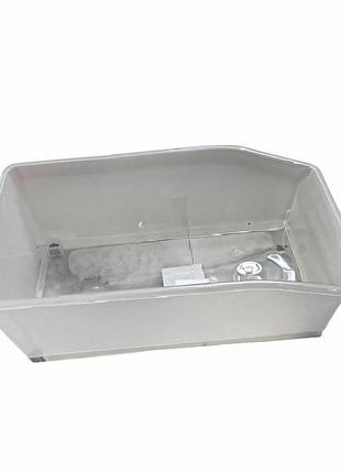 Контейнер stenson r93455-l для хранения, пластик, 31×19 см, колеса