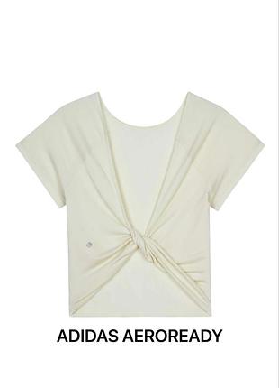 Футболка adidas aeroready з відкритою спинкою