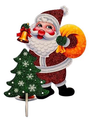 Декор новогодний "merry christmas" stenson m50123-32 32см