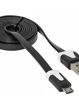 Кабель usb am-micro bm defender usb08-03t 87475 1м черный