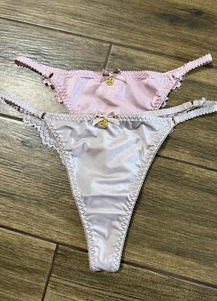 Трусики стрінги з мереживом s/m