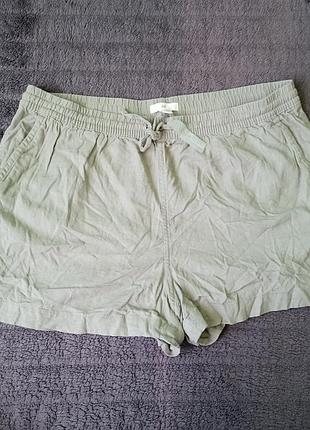 Нові лляні шорти h&m розмір l