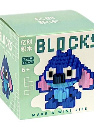 Конструктор детский 3d фигурка magic blocks yc10