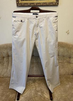 Легкі літні чиноси marks & spencer blue harbour з еластичним поясом (розмір xl / w38)