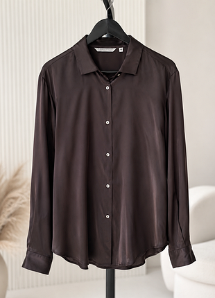 Роскошная шелковая блуза le mie camicie (made in italy) р. m-xl