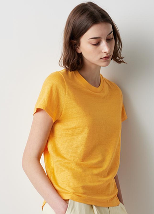 Футболка льон uniqlo s