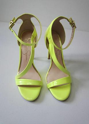 Женские босоножки jessica simpson 36,5р, 22см, каблук 10,5см