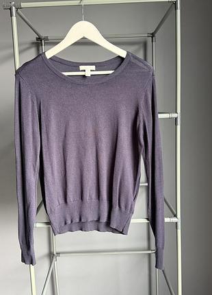 Тонкий базовий джемпер h&m basics 8