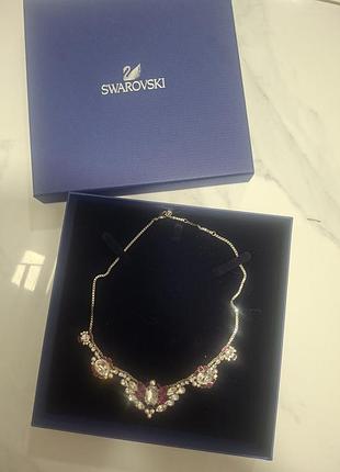 Колье-ожерелье swarovski