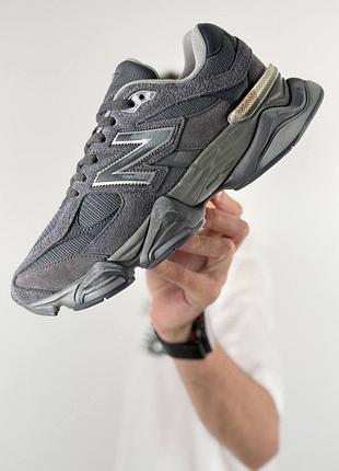 Мужские кроссовки new balance 9060 dark grey