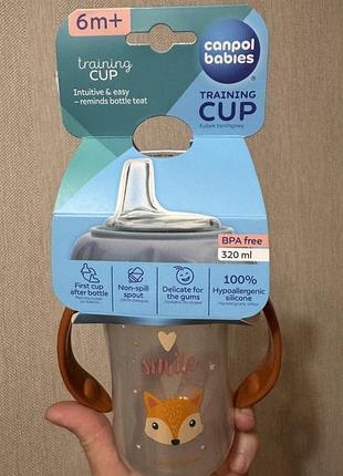 Поильник training cup canpol babies
