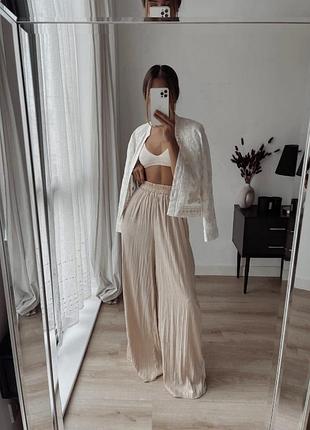 Брюки легкі літні zara xs,l
