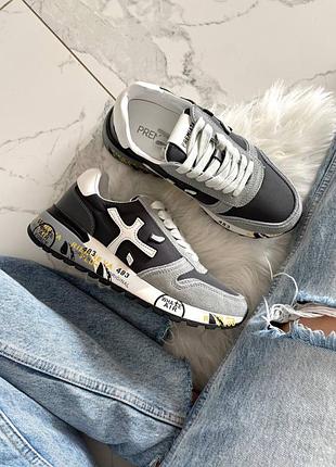 Premiata mick blue grey 3