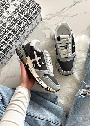 Premiata mick blue grey 2