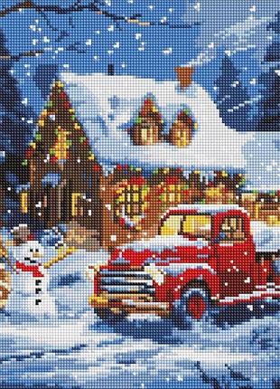 Алмазна мозаїка - новорічні дива ©art_selena_ua ідейка 40х50 см (amo8101)