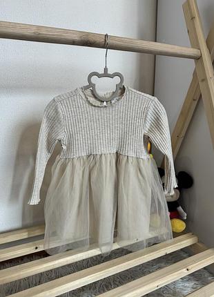 Сукня zara розмір 86(12-18м) стан- ідеальний