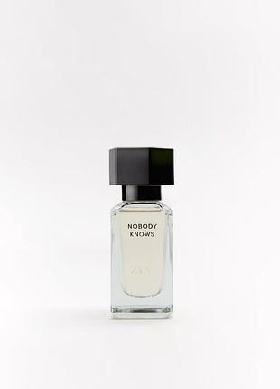 Парфуми zara nobody knows духи