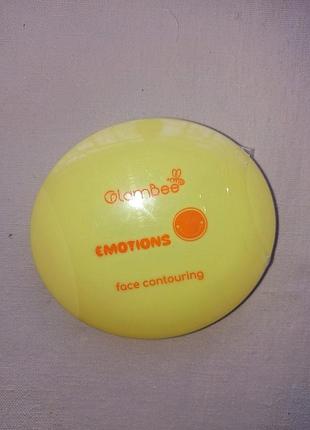 Пудра для контурингу обличчя glambee face contouring emotions, 7 г