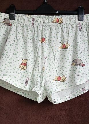 Шорты женские домашние,  котон, винни и его друзья, l, eur 42-44