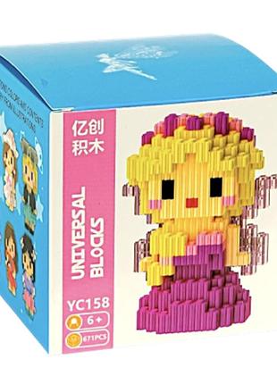 Конструктор детский 3d фигурка magic blocks yc158