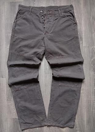 G-star double knee винтажные брюки