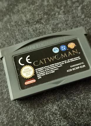 Картридж catwoman (nintendo game boy advance)