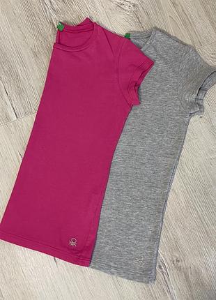 Дитячі футболки з бавовни,розмір 7-8 років,130 сантиметрів,united colors of benetton