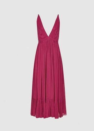 Вискозное платье праздничное reiss