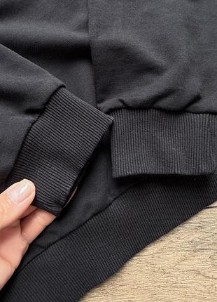 Худі чорне poplin 4