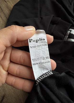 Худі чорне poplin 7