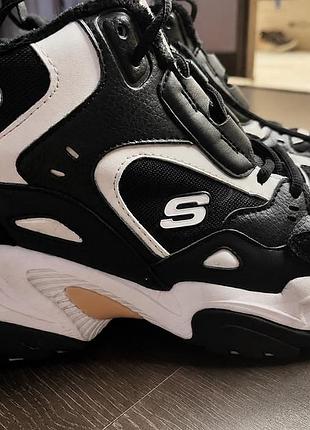 Взуття skechers, чорно білі, 37 розмір