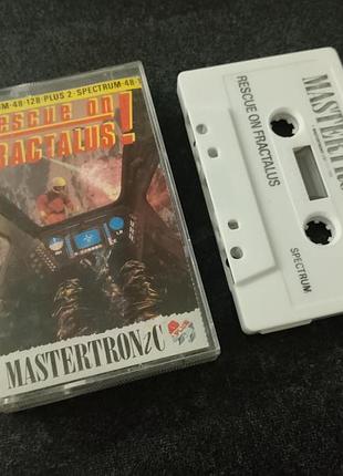 Касета rescue on fractalus (zx spectrum)
