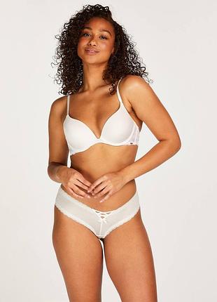 Арт.2308 трусики женские белые hunkemoller.