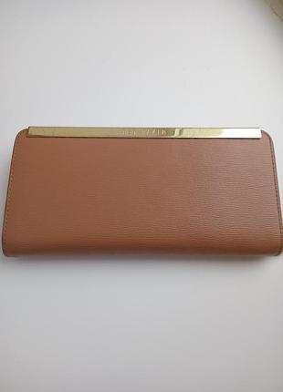 Кошелек кожаный,"ted baker".