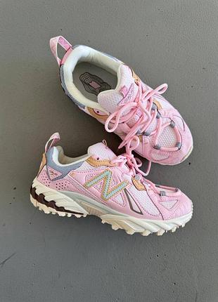 👟 кроссовки new balance 610 pink / cream / наложка bs👟