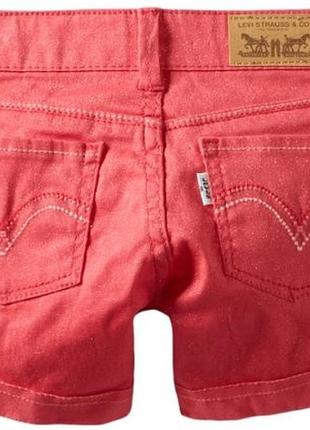 Шорты девчачьи levi's 2