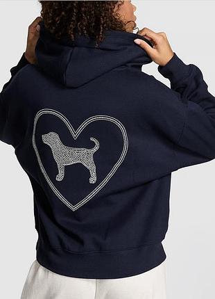Худи на молнии victoria's secret