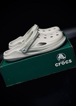 Crocs off grid clog grey чоловічі сірі крокси 2026 року