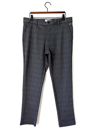 Класичні брюки в клітинку jack&jones slim fit