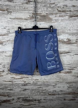 Мужские нейлоновые шорты hugo boss с карманами размер s