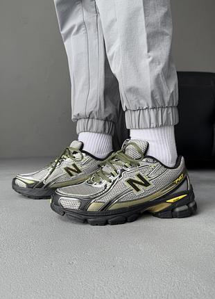 👟 кроссовки new balance 740 silver yelow black / наложка bs👟