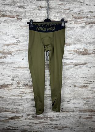 Мужские спортивные лосины nike pro crossfit тайтсы леггинсы