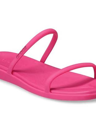 Шлепанцы crocs miami two strap, w7, w8, w9, w10