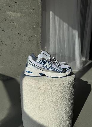 👟 кроссовки new balance 740 white silver blue / наложка bs👟