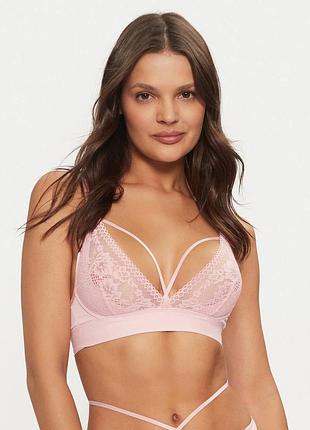 Бралет без паралону і кісточок ніжно-рожевий hunkemoller.