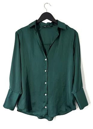Сатинова сорочка zara