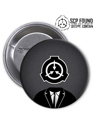 Значок scp foundation | фонд фундація scp 06