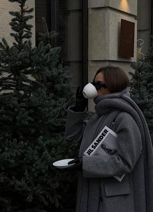 То самое идеальное пальто, которое ты так долго искала трендовая длина, оверсайз крой, а самое главное качество на подкладке, карманы рабочие